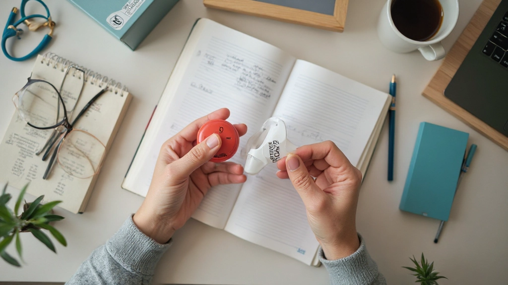 Таймер и записная книжка для техники Pomodoro